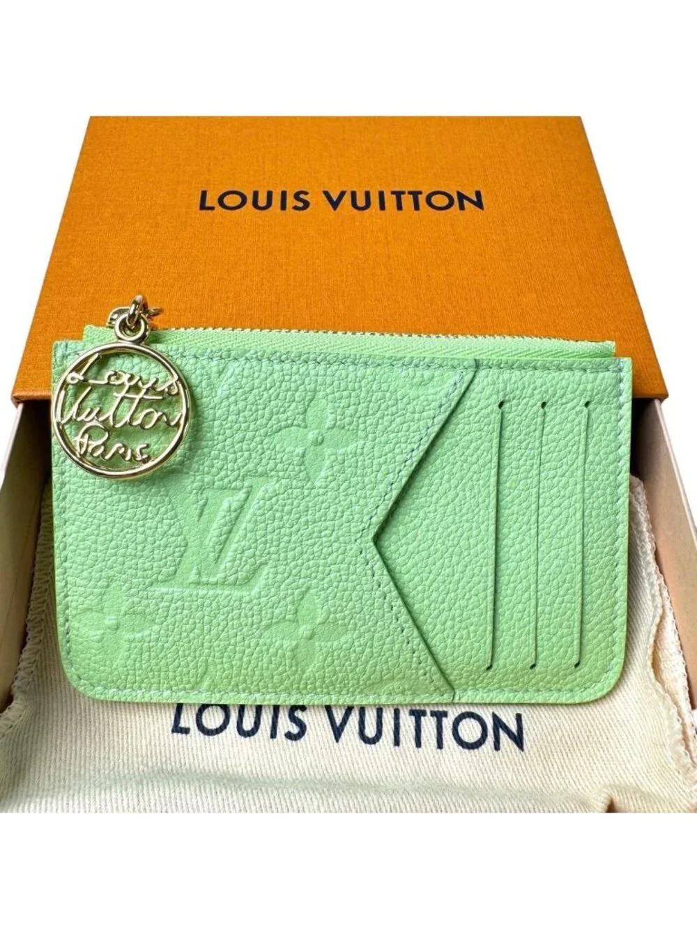Louis Vuitton Monogram Empreinte Card Holder Romy